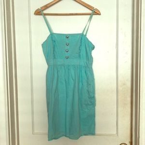 Aqua dress with pockets! Australia size 12 / US 8